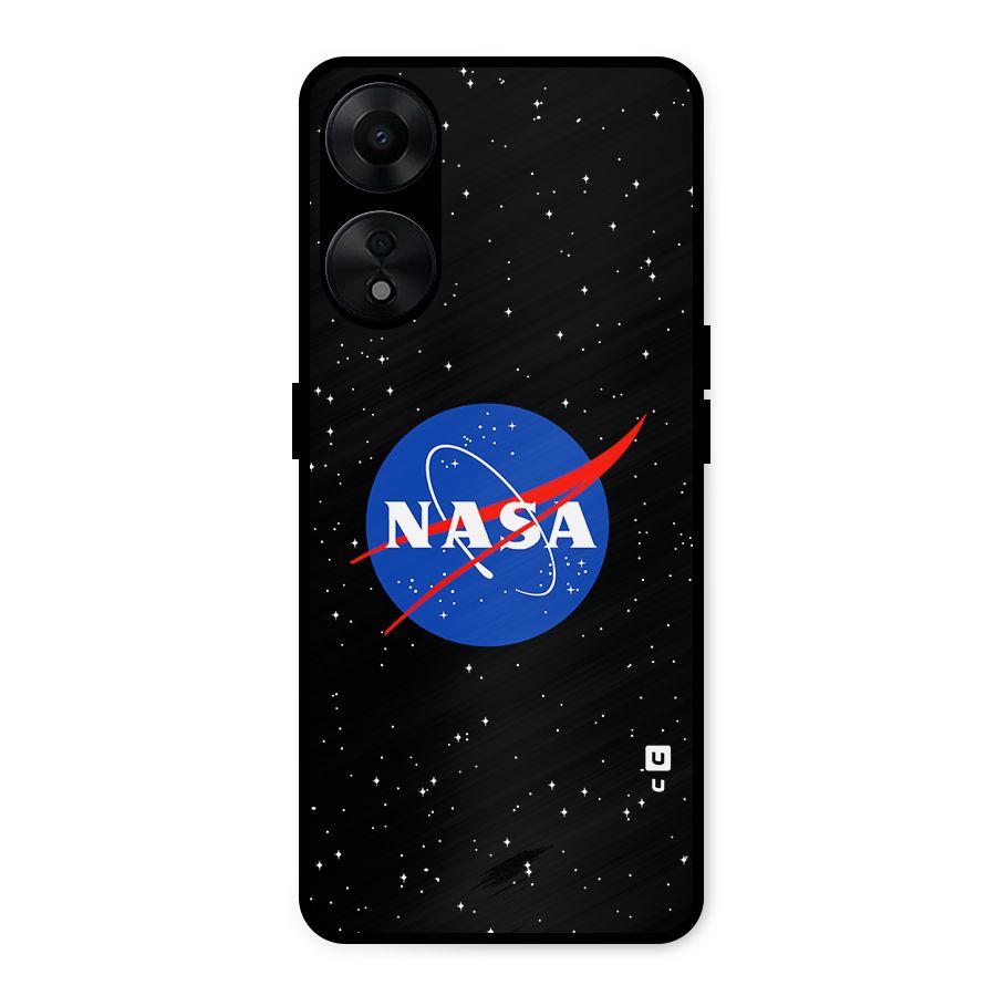 Night Sky NASA Metal Back Case for Oppo A78 5G