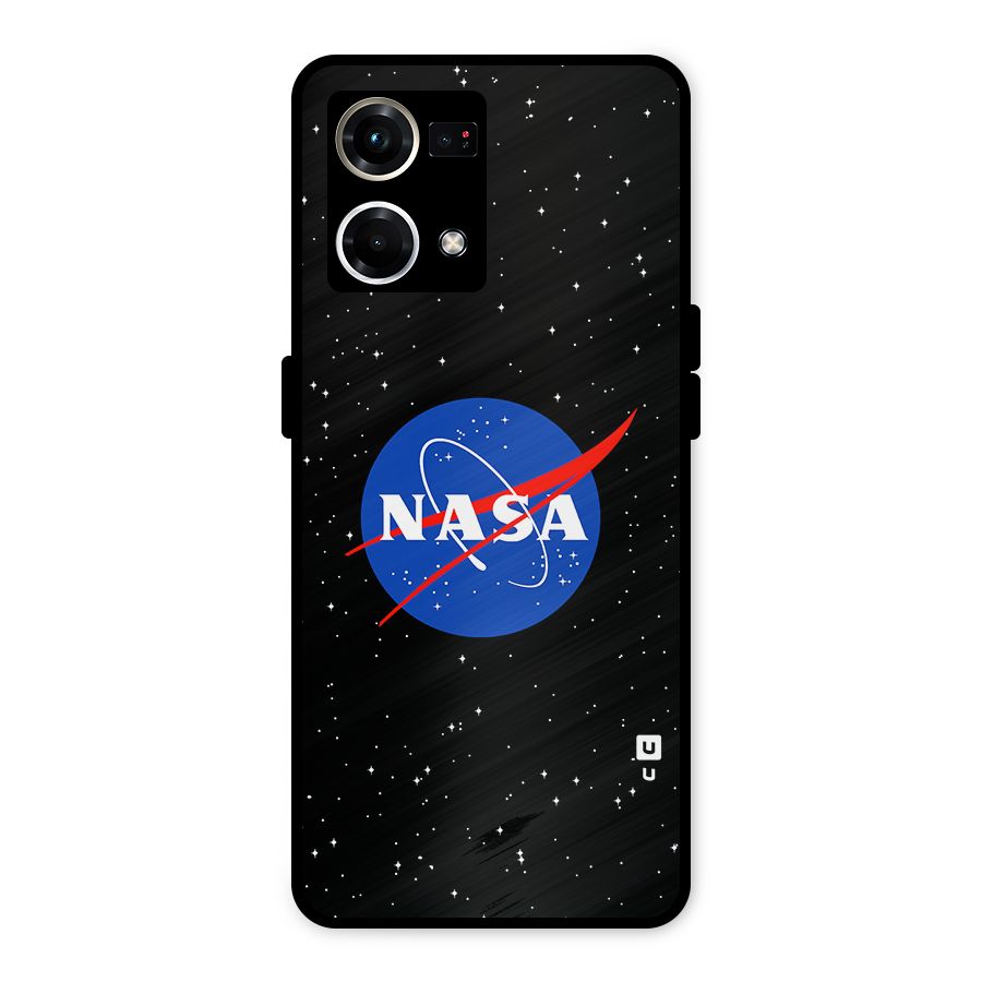 Night Sky NASA Metal Back Case for Oppo F21 Pro 4G