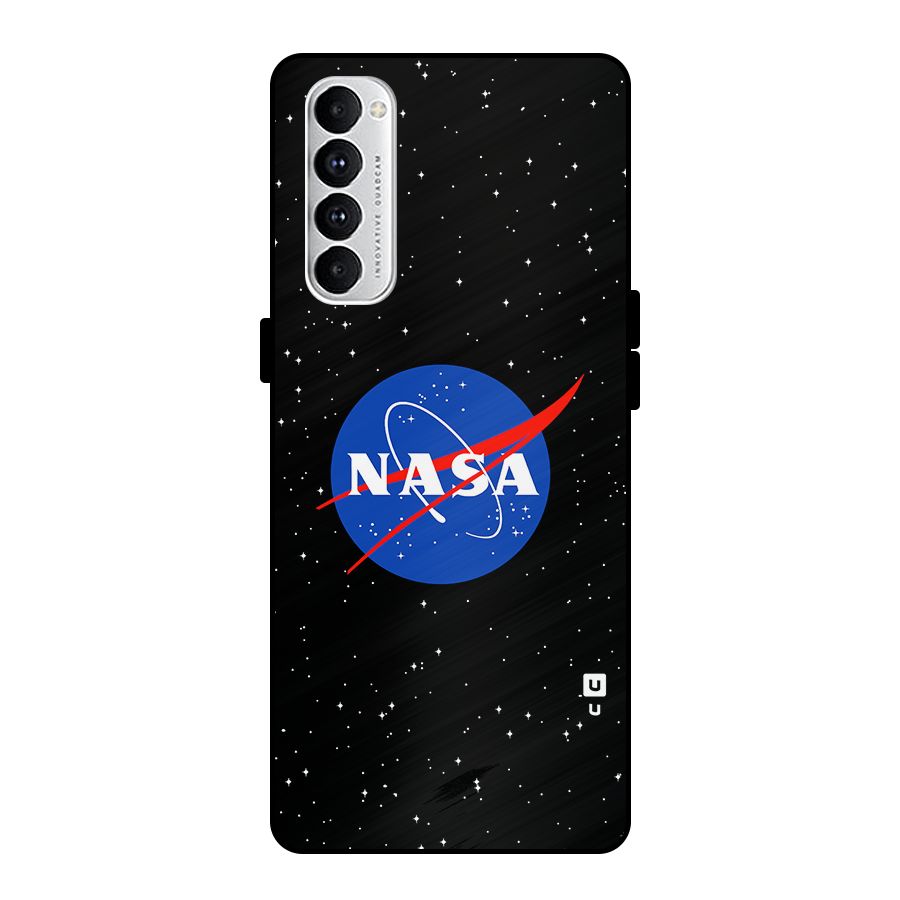 Night Sky NASA Metal Back Case for Oppo Reno4 Pro