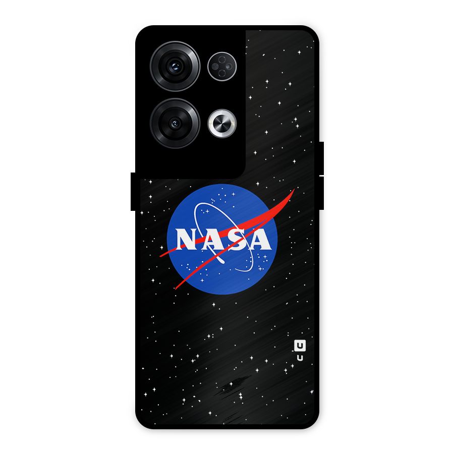 Night Sky NASA Metal Back Case for Oppo Reno8 Pro 5G