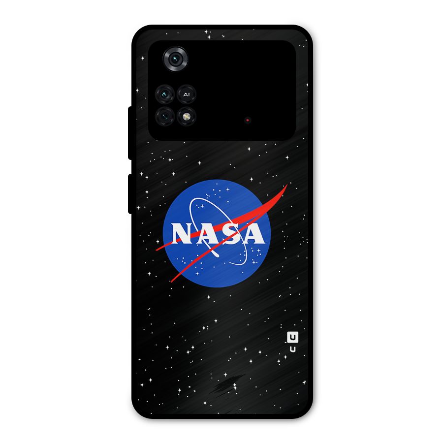 Night Sky NASA Metal Back Case for Poco M4 Pro 4G