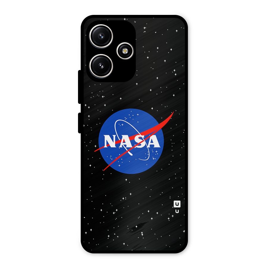 Night Sky NASA Metal Back Case for Poco M6 Pro