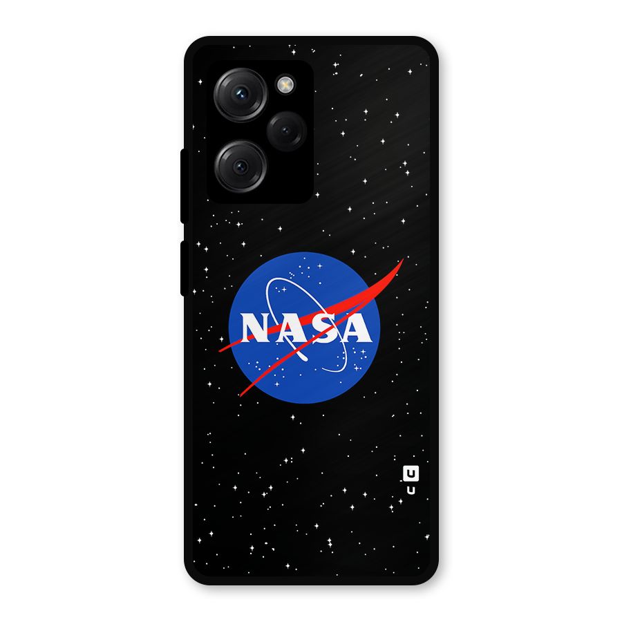Night Sky NASA Metal Back Case for Poco X5 Pro