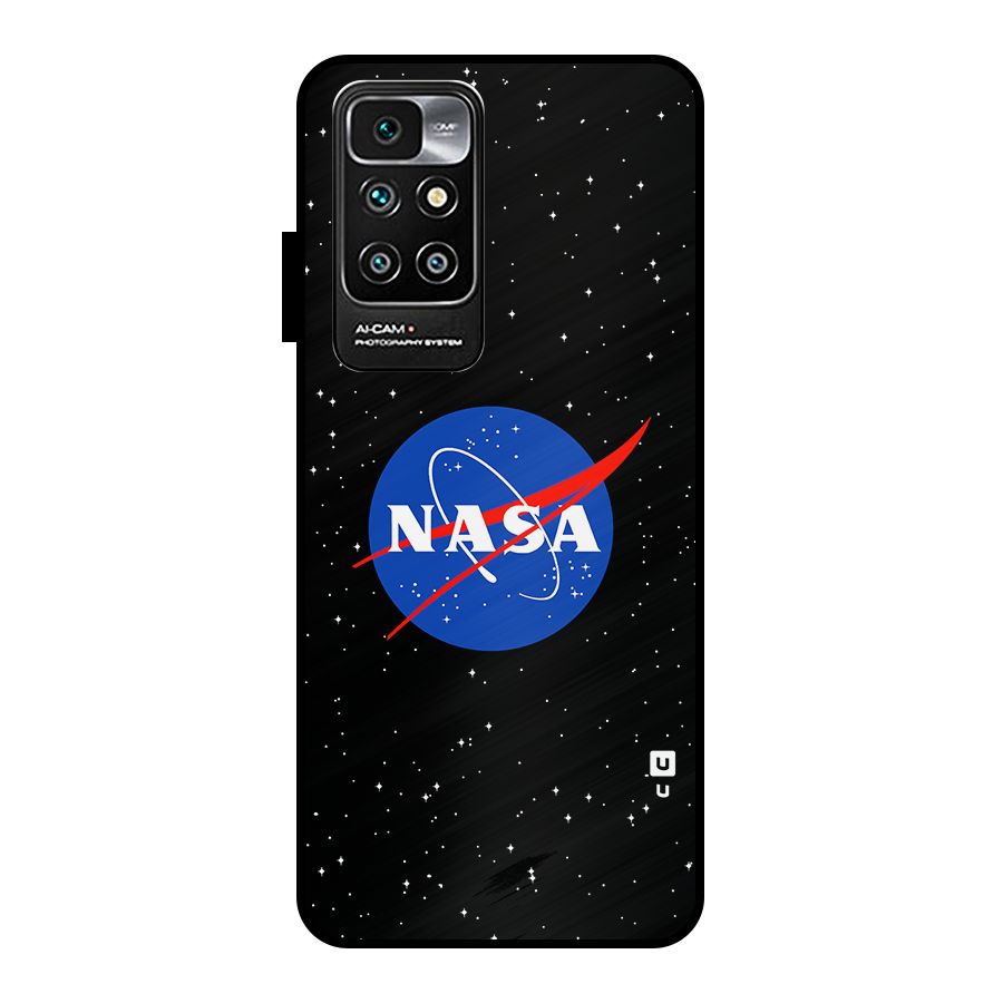 Night Sky NASA Metal Back Case for Redmi 10 Prime