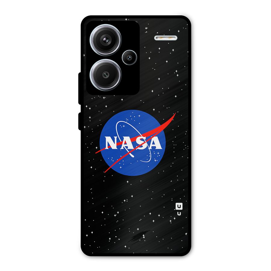 Night Sky NASA Metal Back Case for Redmi Note 13 Pro Plus