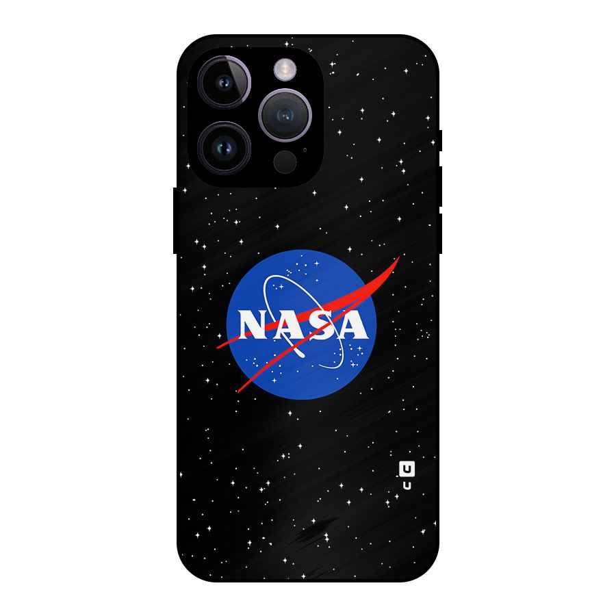Night Sky NASA Metal Back Case for iPhone 14 Pro Max