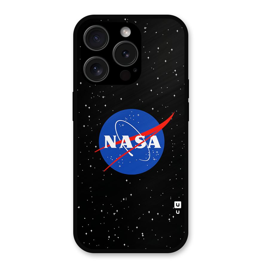 Night Sky NASA Metal Back Case for iPhone 15 Pro