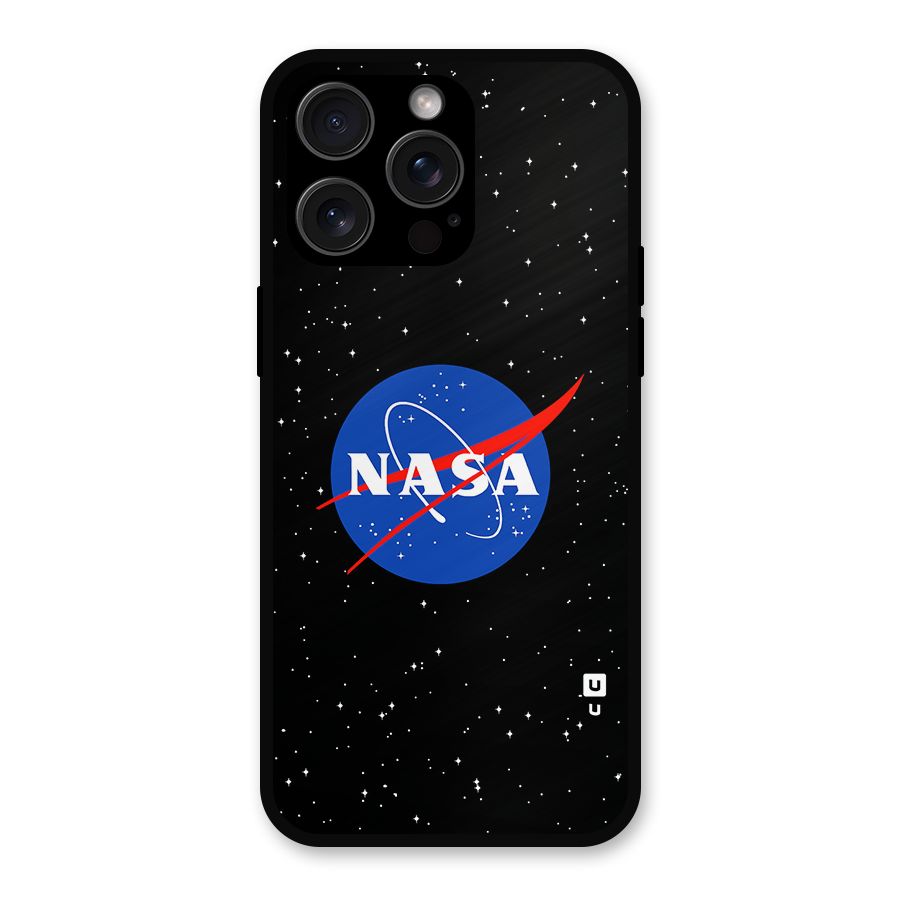 Night Sky NASA Metal Back Case for iPhone 15 Pro Max