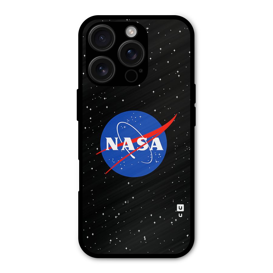Night Sky NASA Metal Back Case for iPhone 16 Pro