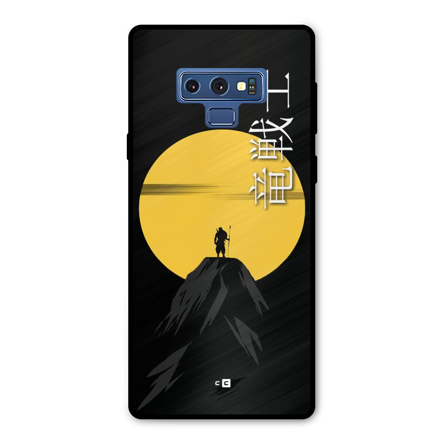Night Warrior Metal Back Case for Galaxy Note 9