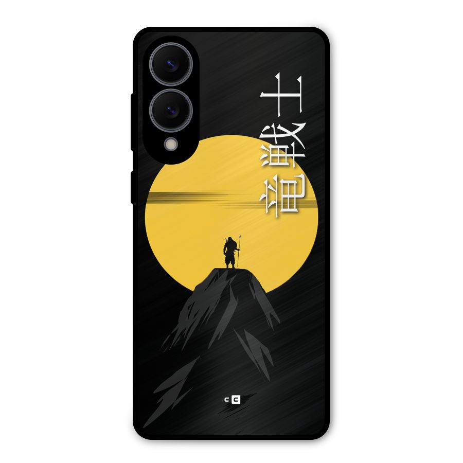 Night Warrior Metal Back Case for Galaxy S25 Edge