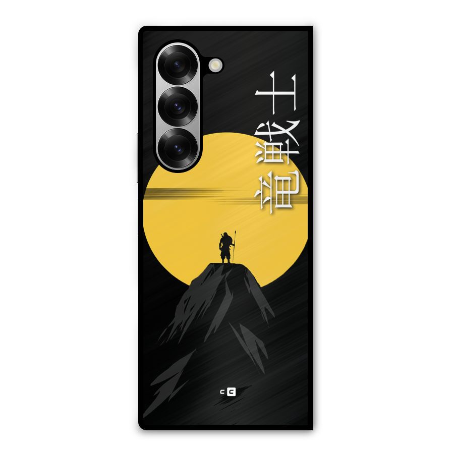 Night Warrior Metal Back Case for Galaxy Z Fold6
