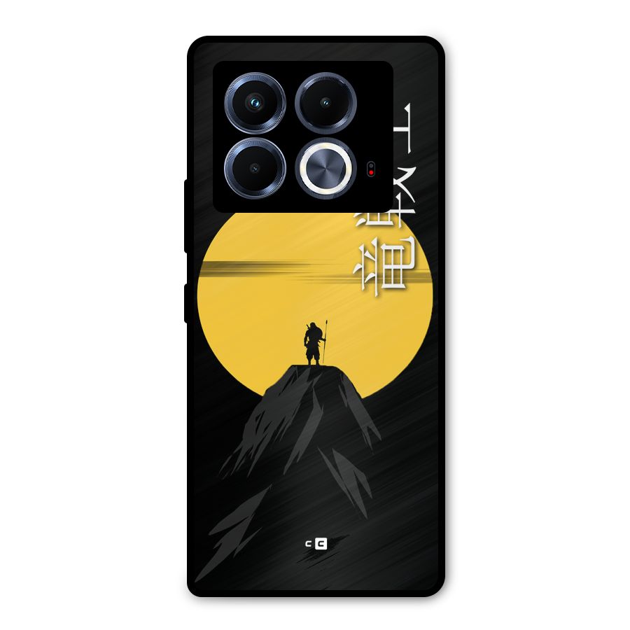 Night Warrior Metal Back Case for Infinix Note 40 5G