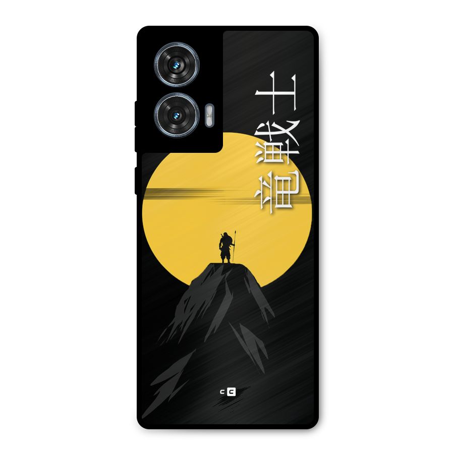Night Warrior Metal Back Case for Motorola Edge 50 Fusion