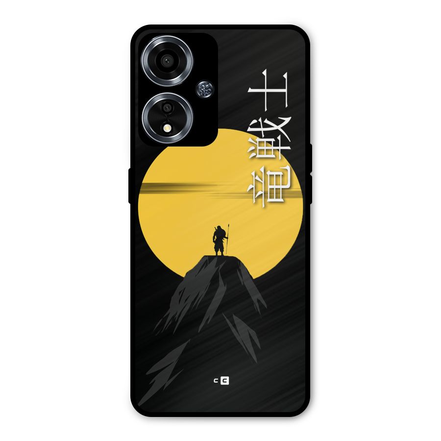 Night Warrior Metal Back Case for Oppo A59