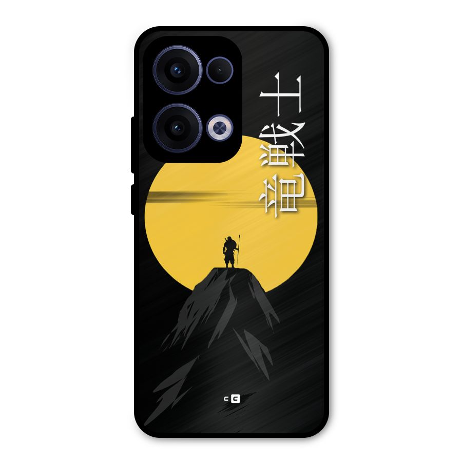 Night Warrior Metal Back Case for Oppo Reno13