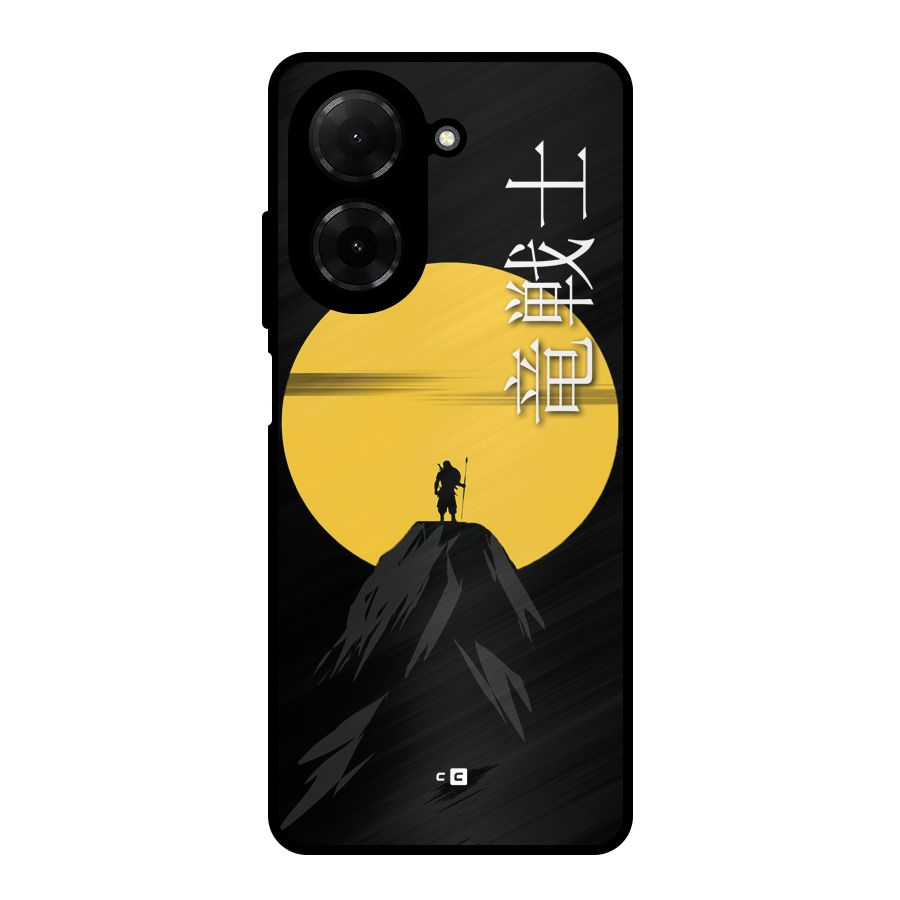 Night Warrior Metal Back Case for Poco C71