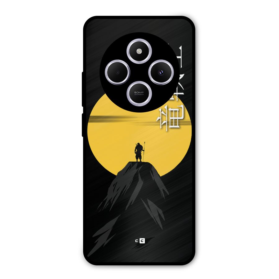 Night Warrior Metal Back Case for Poco C75 5G
