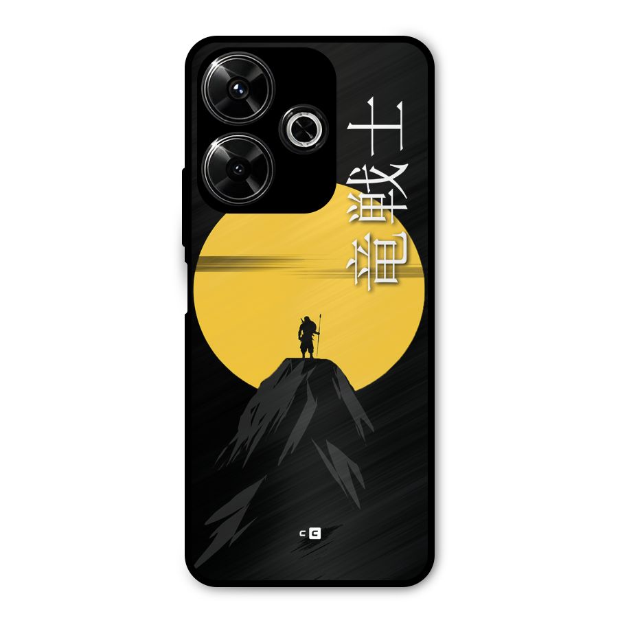 Night Warrior Metal Back Case for Redmi 13 5G