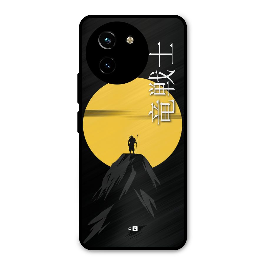 Night Warrior Metal Back Case for Vivo T3x