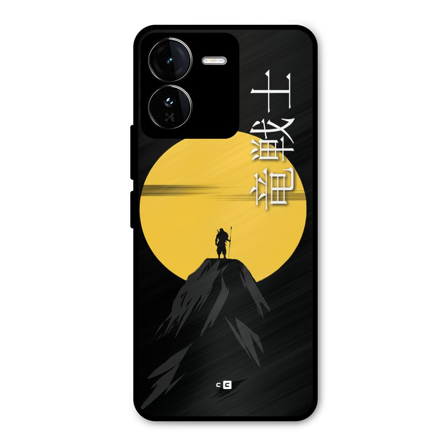 Night Warrior Metal Back Case for iQOO Z9