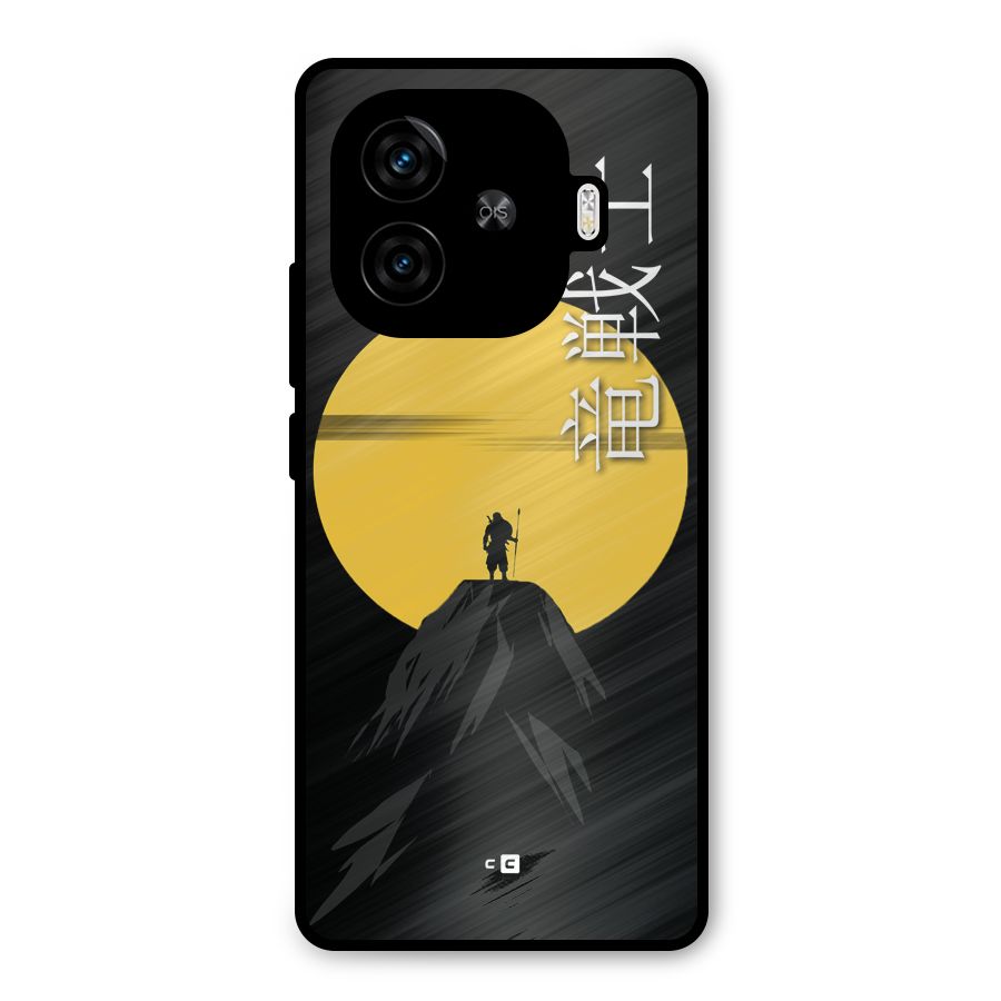 Night Warrior Metal Back Case for iQOO Z9 Turbo