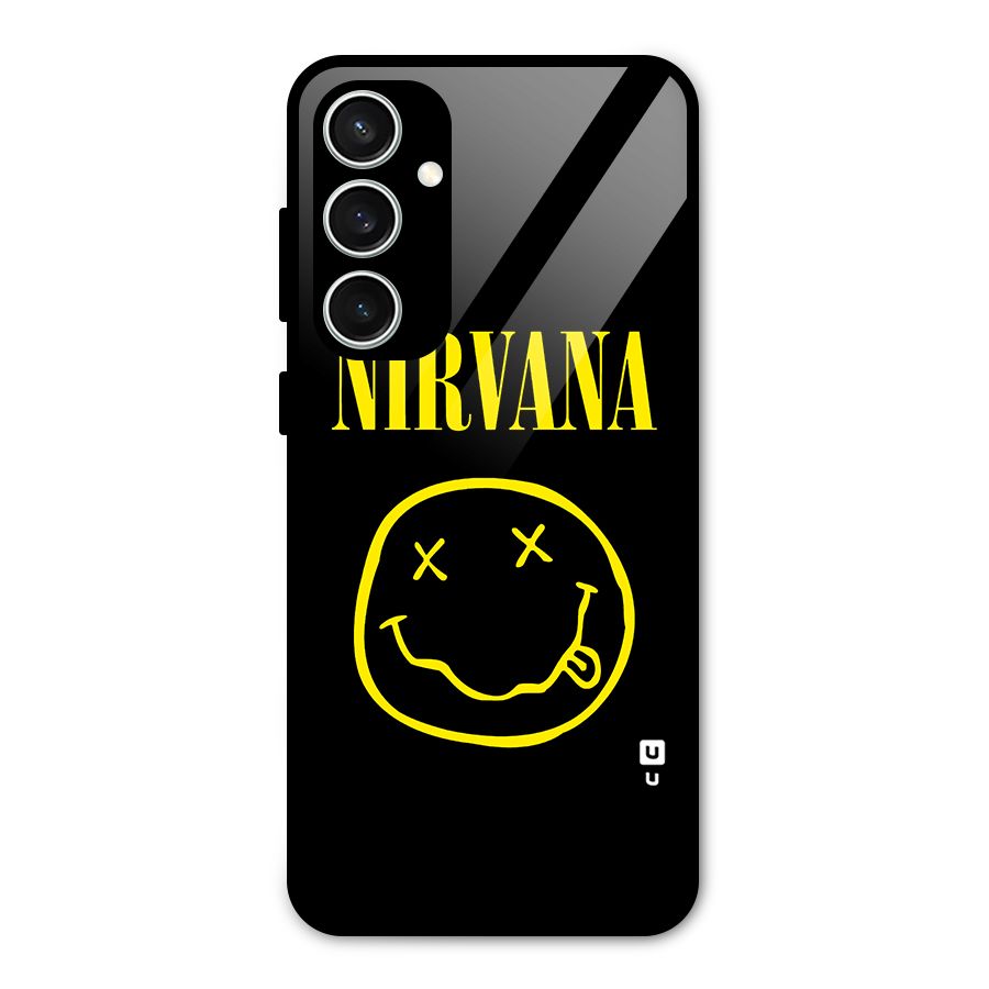 Nirvana Smiley Glass Back Case for Galaxy S23 FE