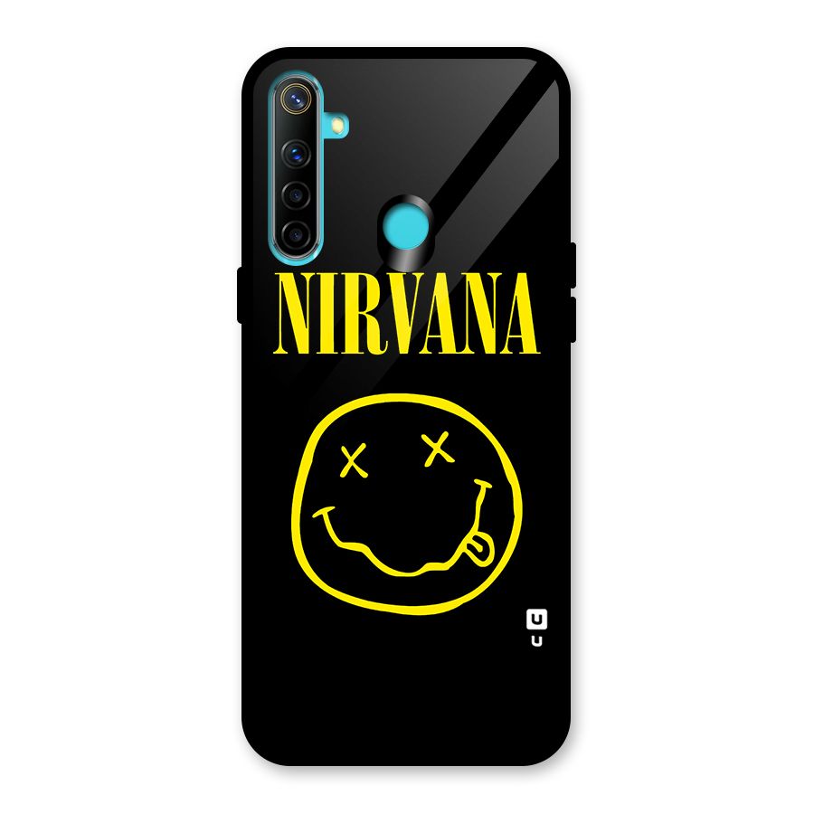 Nirvana Smiley Glass Back Case for Realme Narzo 10