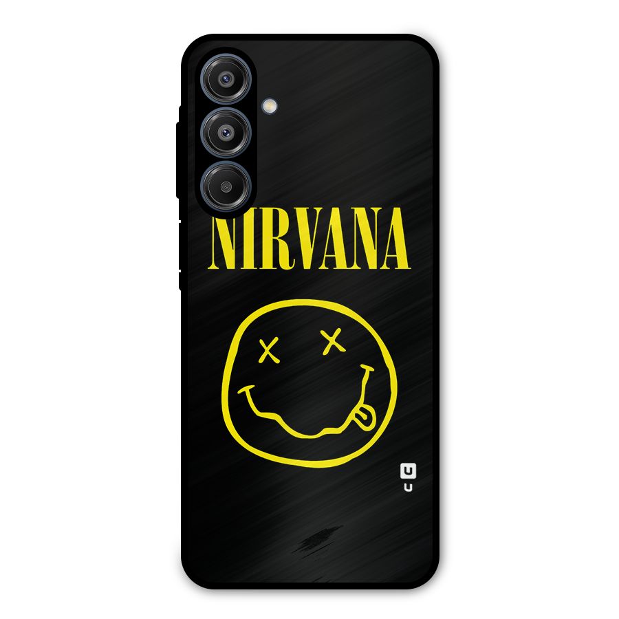Nirvana Smiley Metal Back Case for Galaxy A16 5G