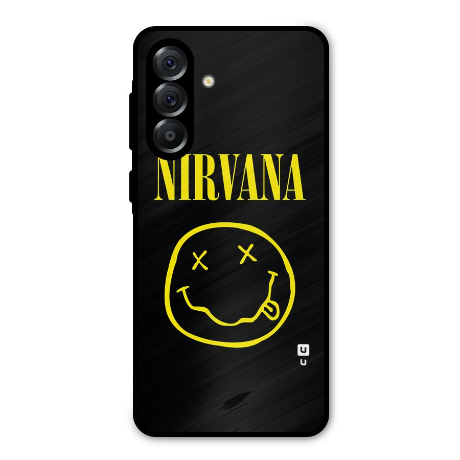 Nirvana Smiley Metal Back Case for Galaxy A36