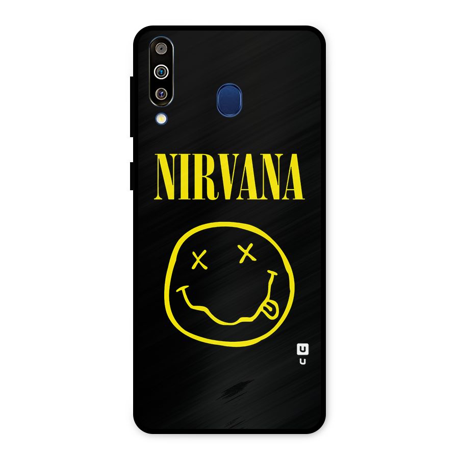 Nirvana Smiley Metal Back Case for Galaxy M30