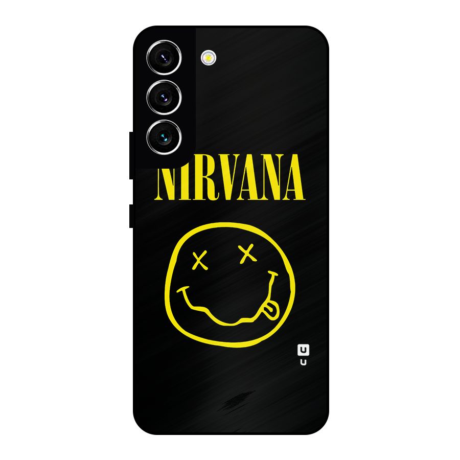 Nirvana Smiley Metal Back Case for Galaxy S22 5G