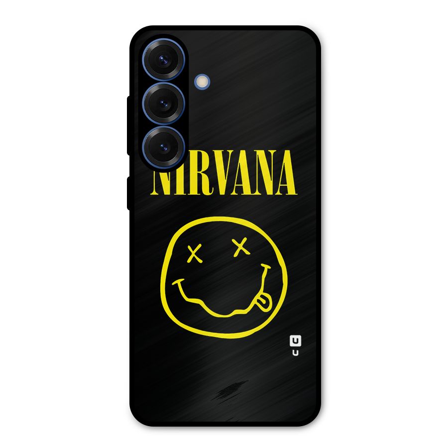 Nirvana Smiley Metal Back Case for Galaxy S25