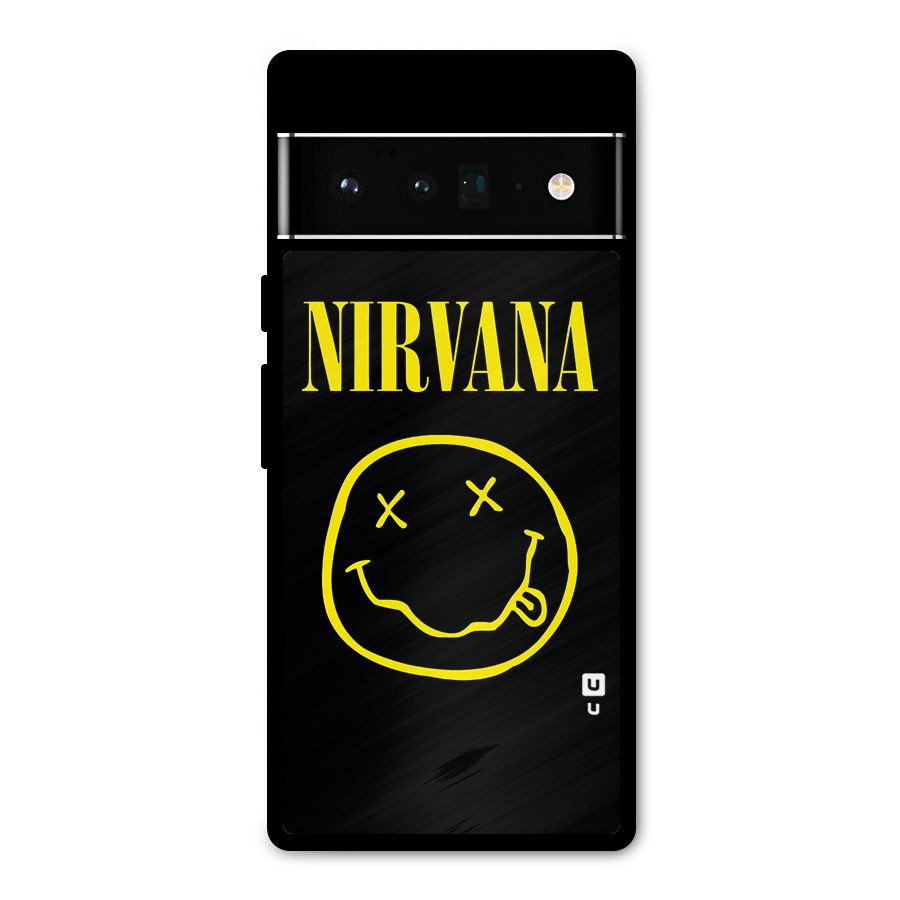Nirvana Smiley Metal Back Case for Google Pixel 6 Pro