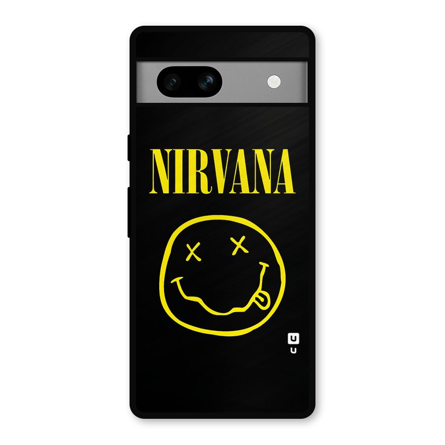 Nirvana Smiley Metal Back Case for Google Pixel 7a