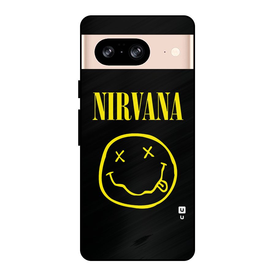 Nirvana Smiley Metal Back Case for Google Pixel 8