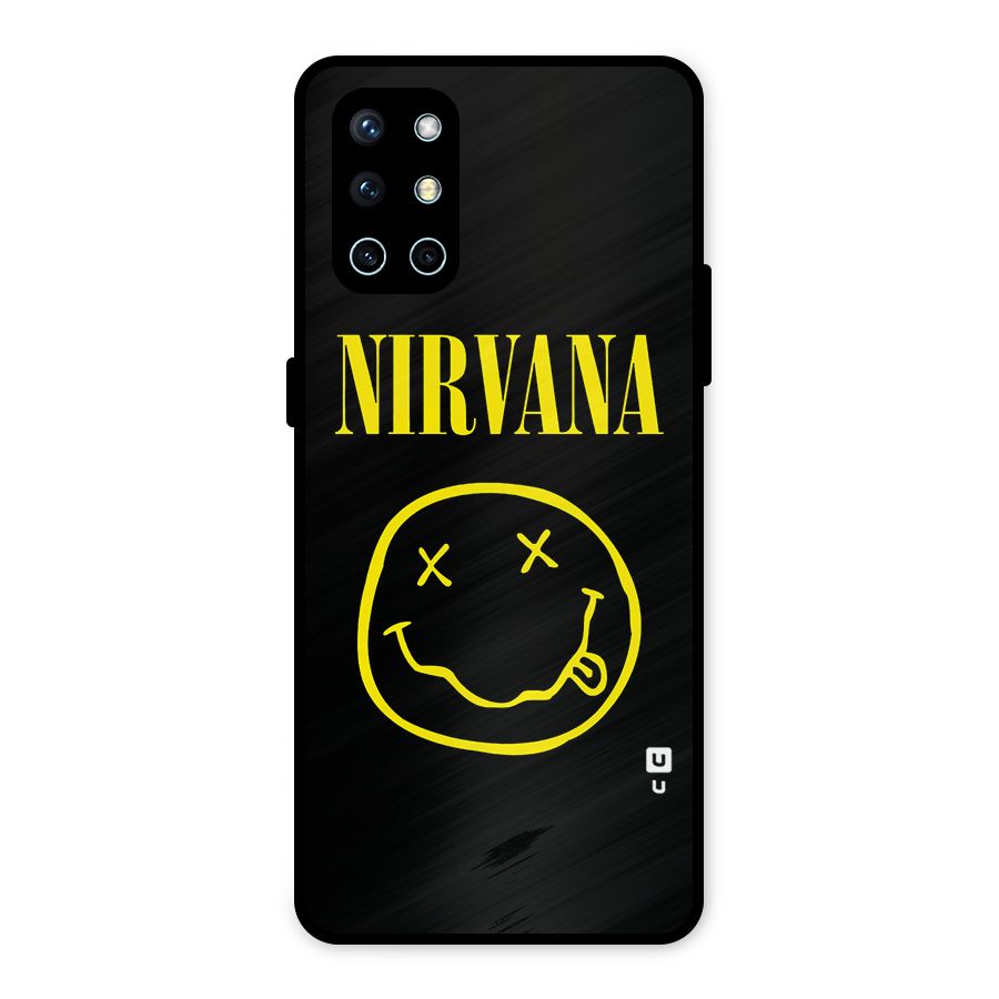 Nirvana Smiley Metal Back Case for OnePlus 9R