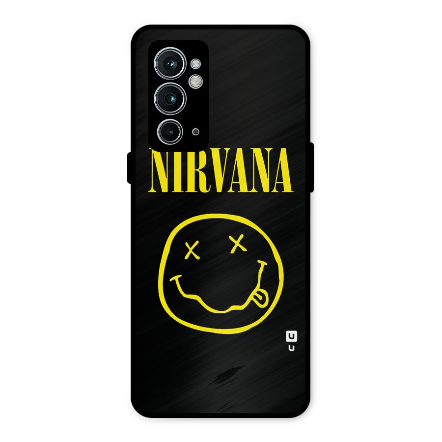Nirvana Smiley Metal Back Case for OnePlus 9RT 5G