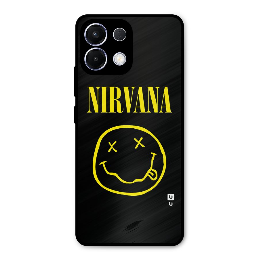 Nirvana Smiley Metal Back Case for Oppo K13