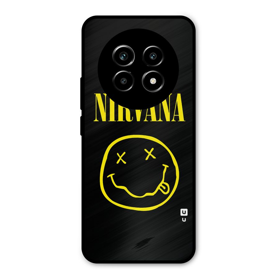 Nirvana Smiley Metal Back Case for Realme 14 Pro Lite