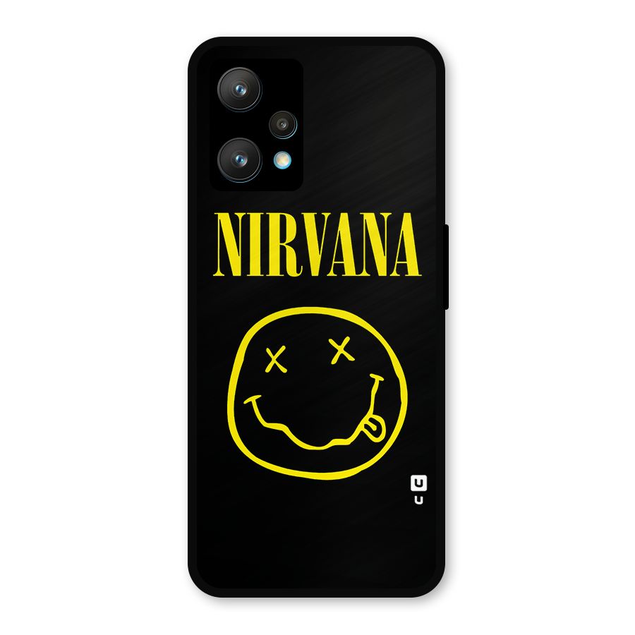 Nirvana Smiley Metal Back Case for Realme 9 Pro Plus 5G