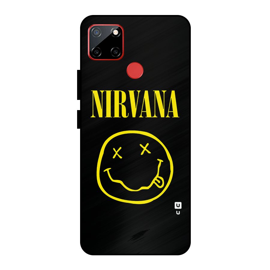 Nirvana Smiley Metal Back Case for Realme C12