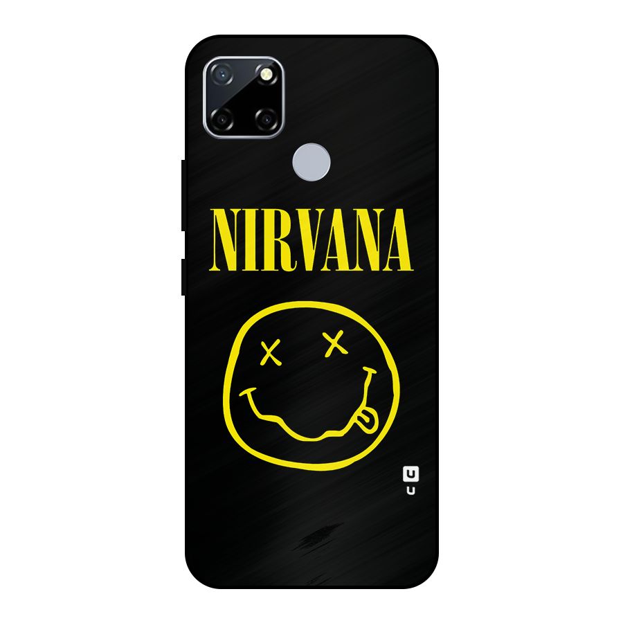 Nirvana Smiley Metal Back Case for Realme Narzo 20