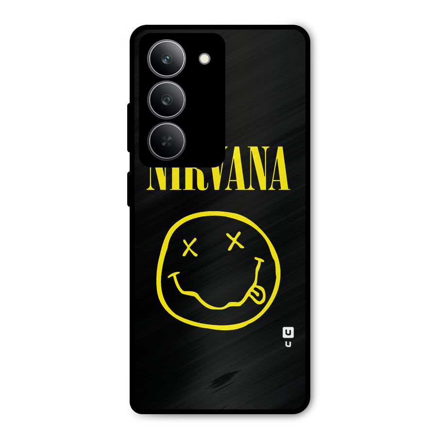 Nirvana Smiley Metal Back Case for Realme P3x