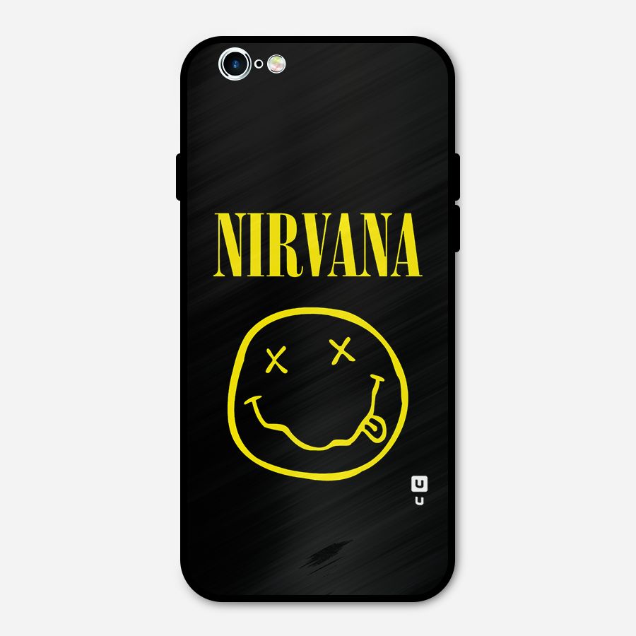 Nirvana Smiley Metal Back Case for iPhone 6 6s