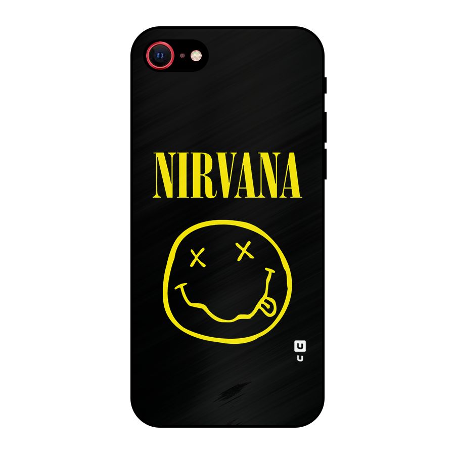 Nirvana Smiley Metal Back Case for iPhone SE 2020