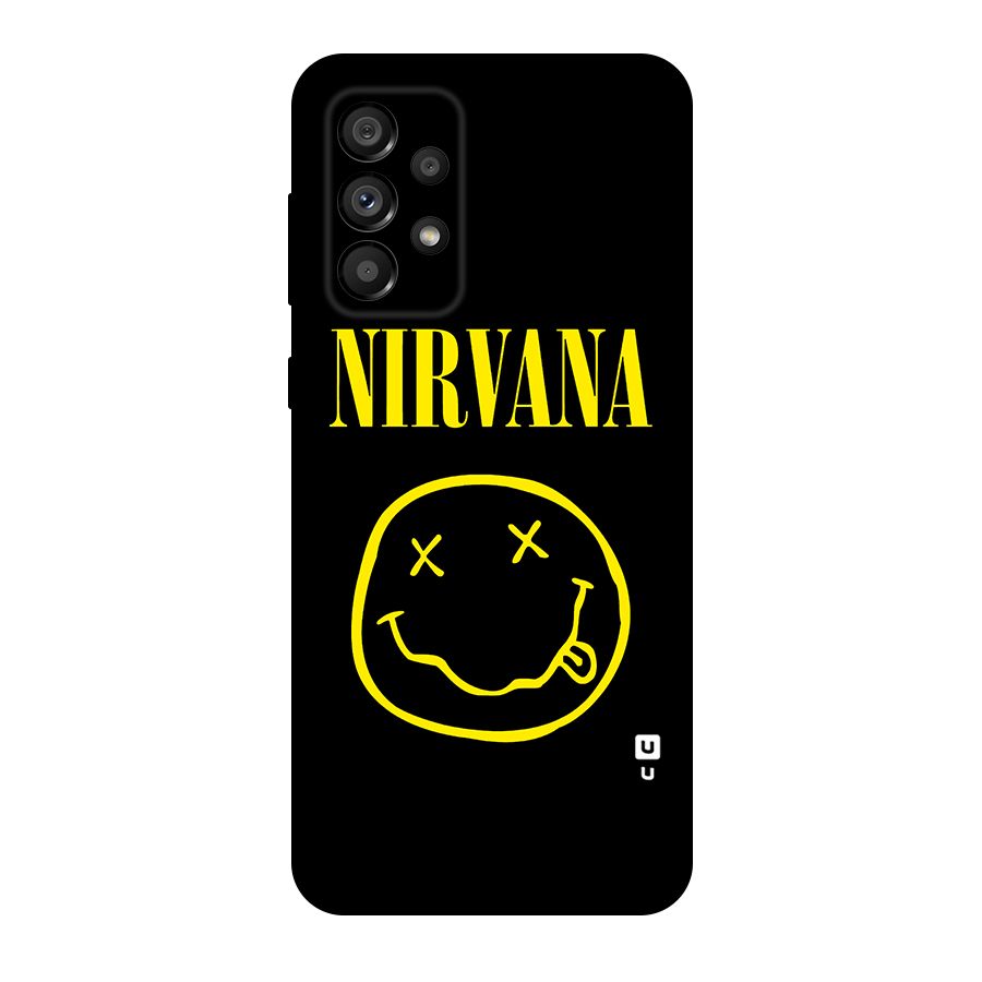 Nirvana Smiley Original Polycarbonate Back Case for Galaxy A73 5G