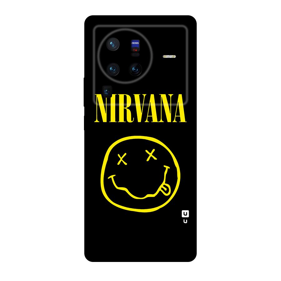 Nirvana Smiley Original Polycarbonate Back Case for Vivo X80