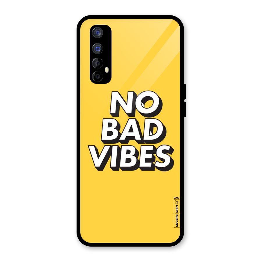 No Bad Vibes Glass Back Case for Realme Narzo 20 Pro