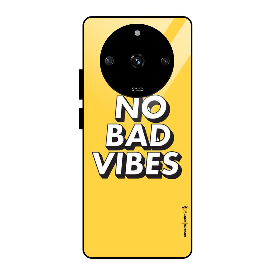 No Bad Vibes Glass Back Case for Realme Narzo 60 5G